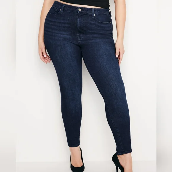 Good American Good Legs Classic Skinny Jeans Size 6/28 - Picture 1 of 10